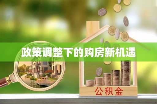 明水政策调整下的购房新机遇