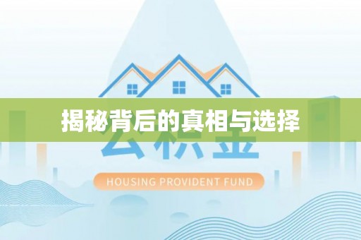 明水揭秘背后的真相与选择