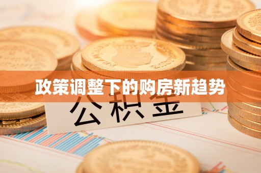 明水政策调整下的购房新趋势