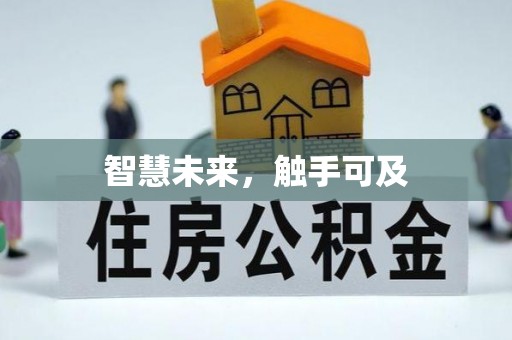 明水智慧未来，触手可及