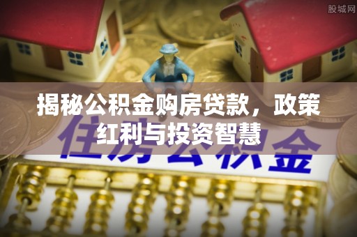 明水揭秘公积金购房贷款，政策红利与投资智慧