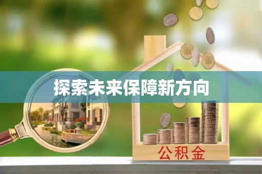 明水探索未来保障新方向